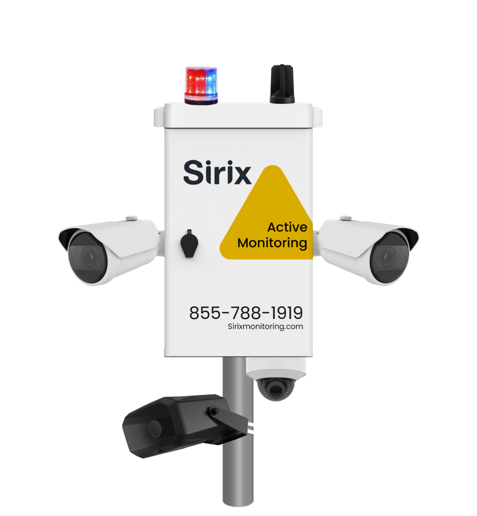 Boîtier de sécurité autonome pour la surveillance à distance des chantiers de construction.