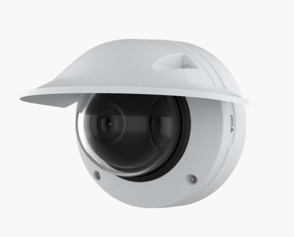 Modern dome security camera.