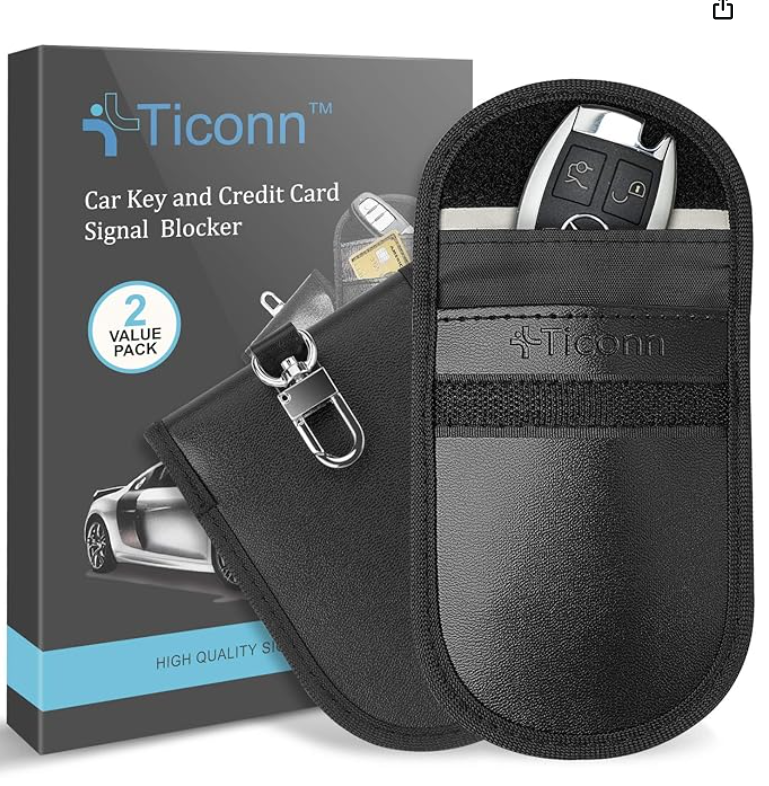 Black-signal-blocking-pouch-for-car-keys.