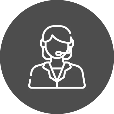 Icône du représentant du service clientèle sirix.