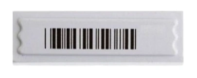 RFID anti-theft barcode security tag for retail products to detect and prevent unauthorized removal